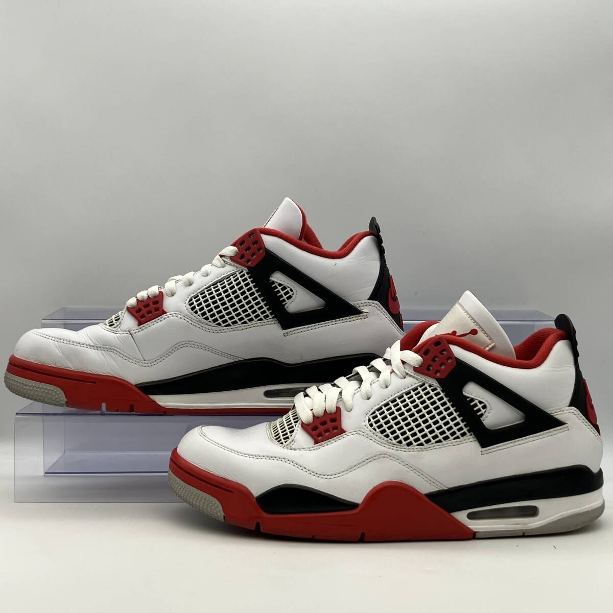 NIKE AIR JORDAN 4 RETRO OG FIRE RED 2020 ナイキ エアジョーダン 4 レトロ OG ファイアレッド DC7770-160 サイズ28.5cm_画像2