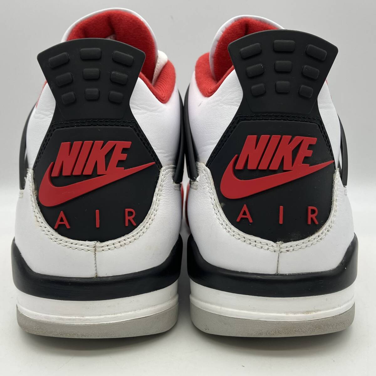 NIKE AIR JORDAN 4 RETRO OG FIRE RED 2020 ナイキ エアジョーダン 4 レトロ OG ファイアレッド DC7770-160 サイズ28.5cm_画像4