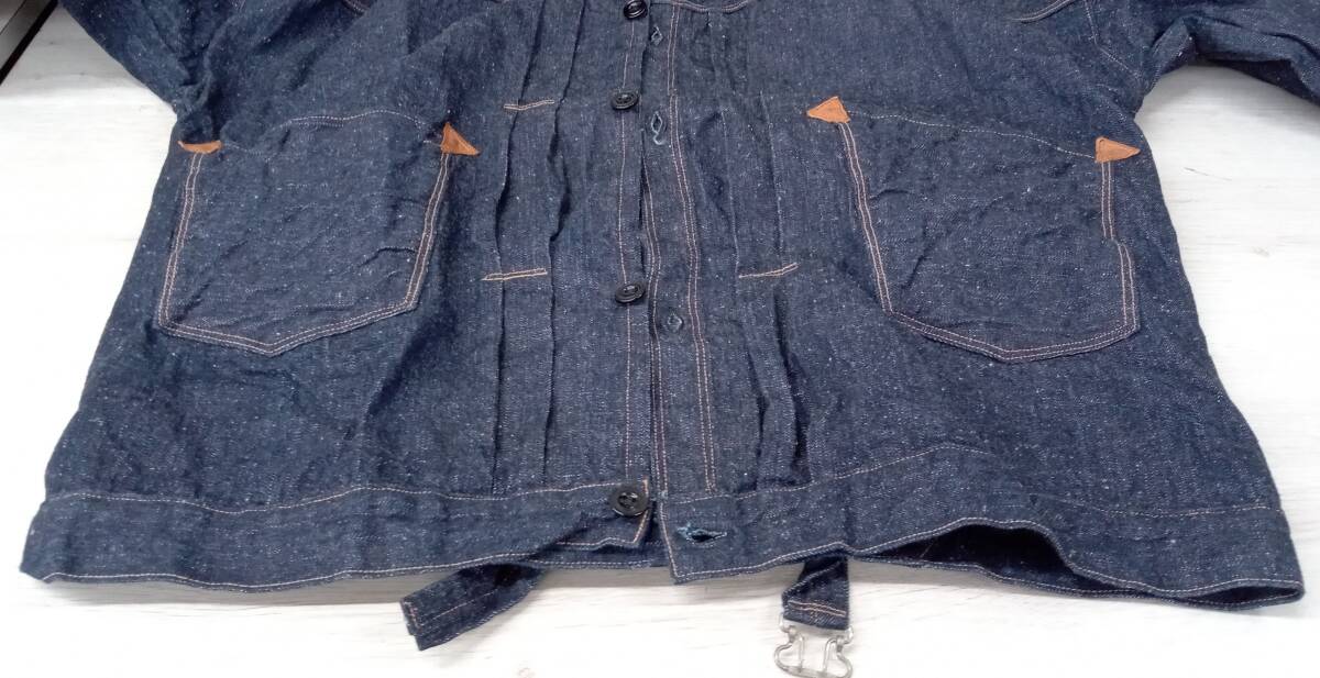 WARE HOUSE/ Warehouse /G Jean ( Denim жакет )/GreeneBaumOveralls/Lot2214/ индиго / размер 42