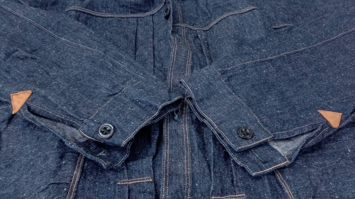 WARE HOUSE/ Warehouse /G Jean ( Denim жакет )/GreeneBaumOveralls/Lot2214/ индиго / размер 42