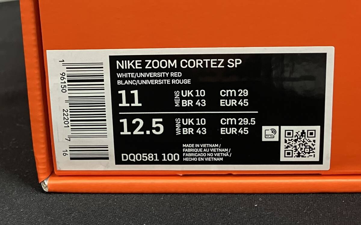 NIKE ナイキ／DQ0581-100／NIKE ZOOM CORTEZ SP ナイキ ズーム コルテッツ SP／［箱有］サイズ：29cm_画像10