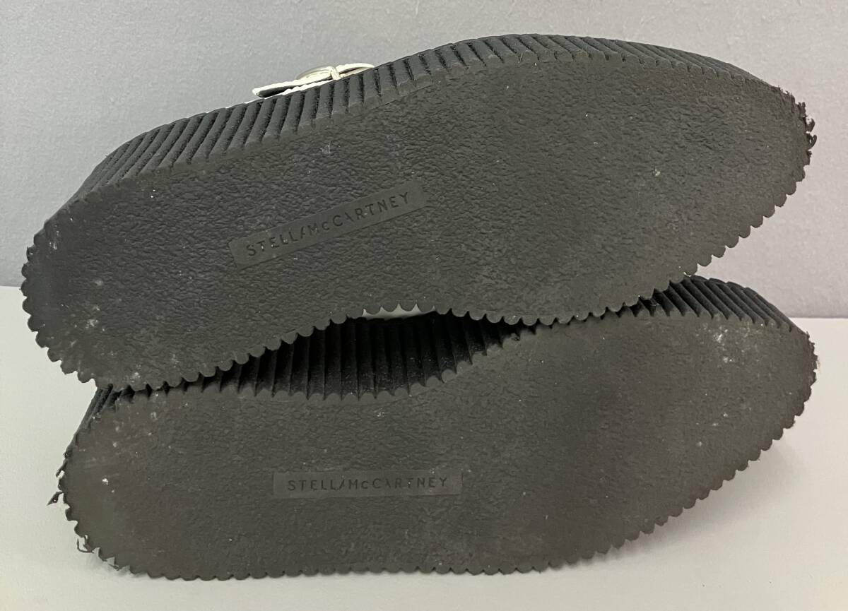 Stella McCartney ステラマッカートニー 580202 シューズ 24㎝ ホワイト イタリア製_画像9