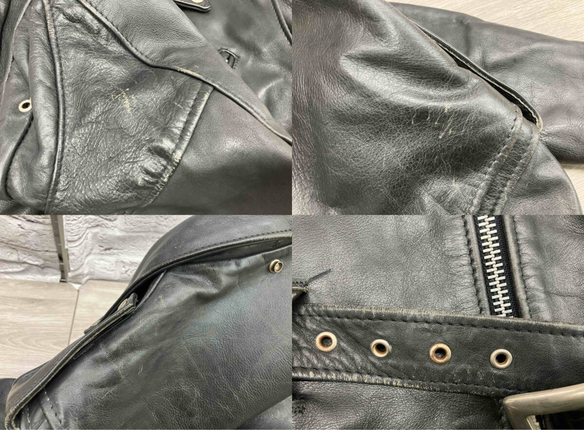 PERFECTO by SCHOTT ダブルライダース 表記サイズ40 ブラック 店舗受取可_画像8