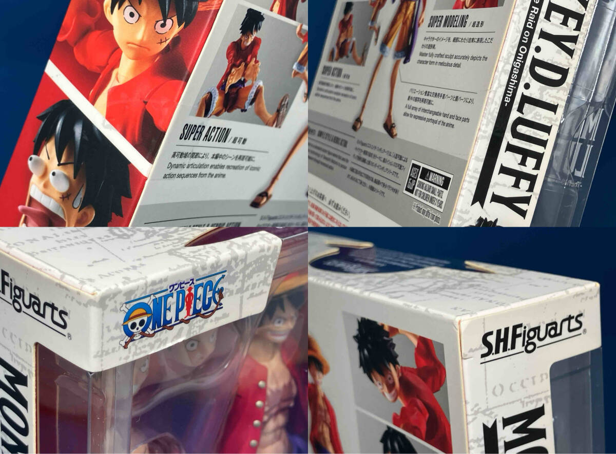 【未開封品】 S.H.Figuarts モンキー・D・ルフィ-鬼ヶ島討入- ワンピース_画像8