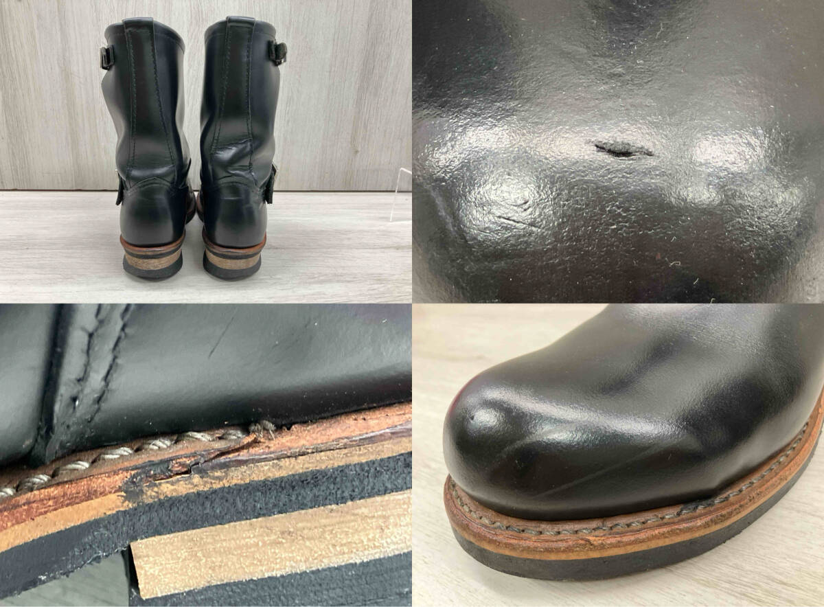 RED WING 2268 5D USA製　茶芯/エンジニアブーツ /表記サイズUS5/ブラック 店舗受取可_画像6