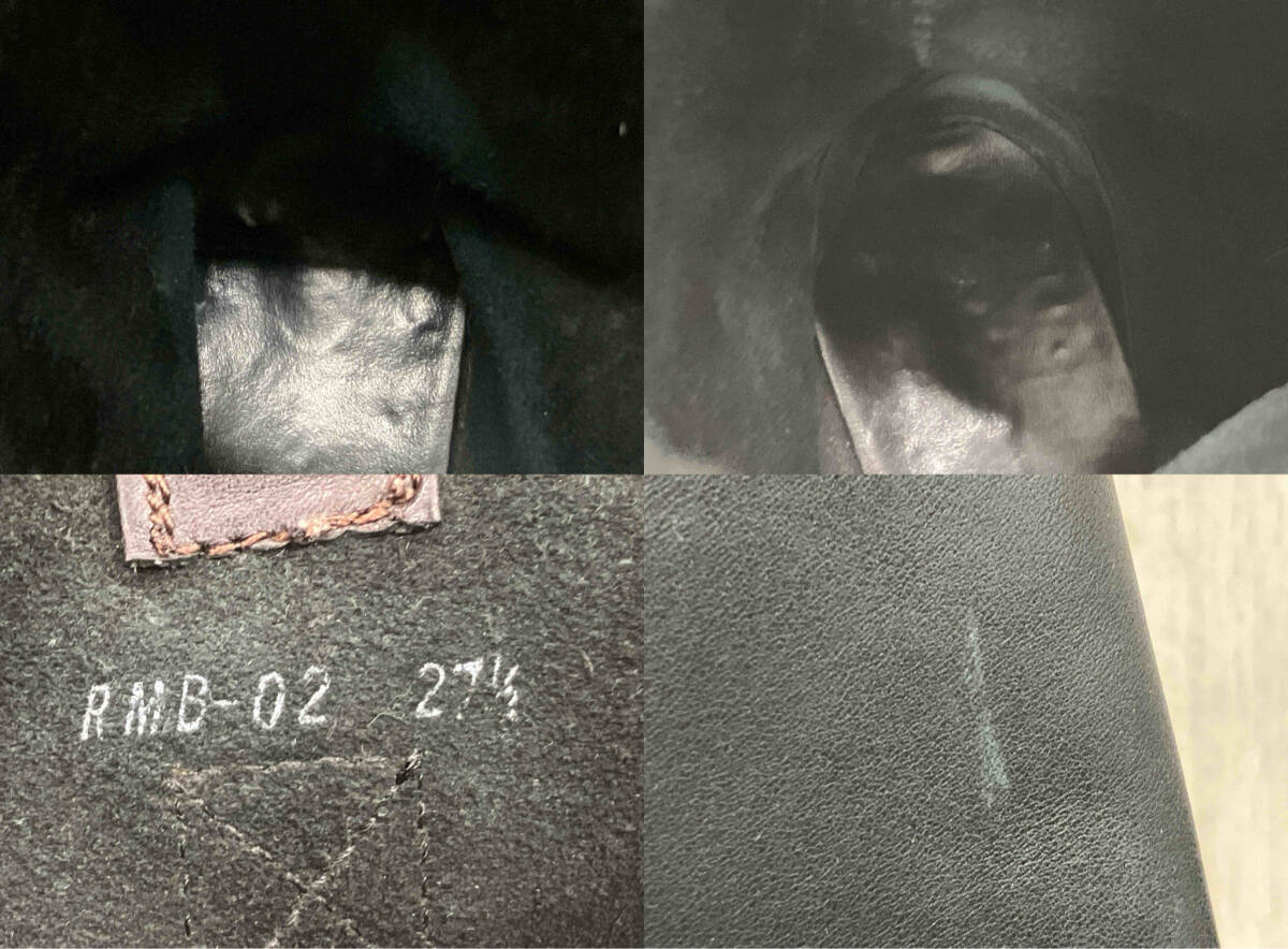 RED MOON/ペコスブーツ/表記サイズ27.5/ブラック 店舗受取可_画像8