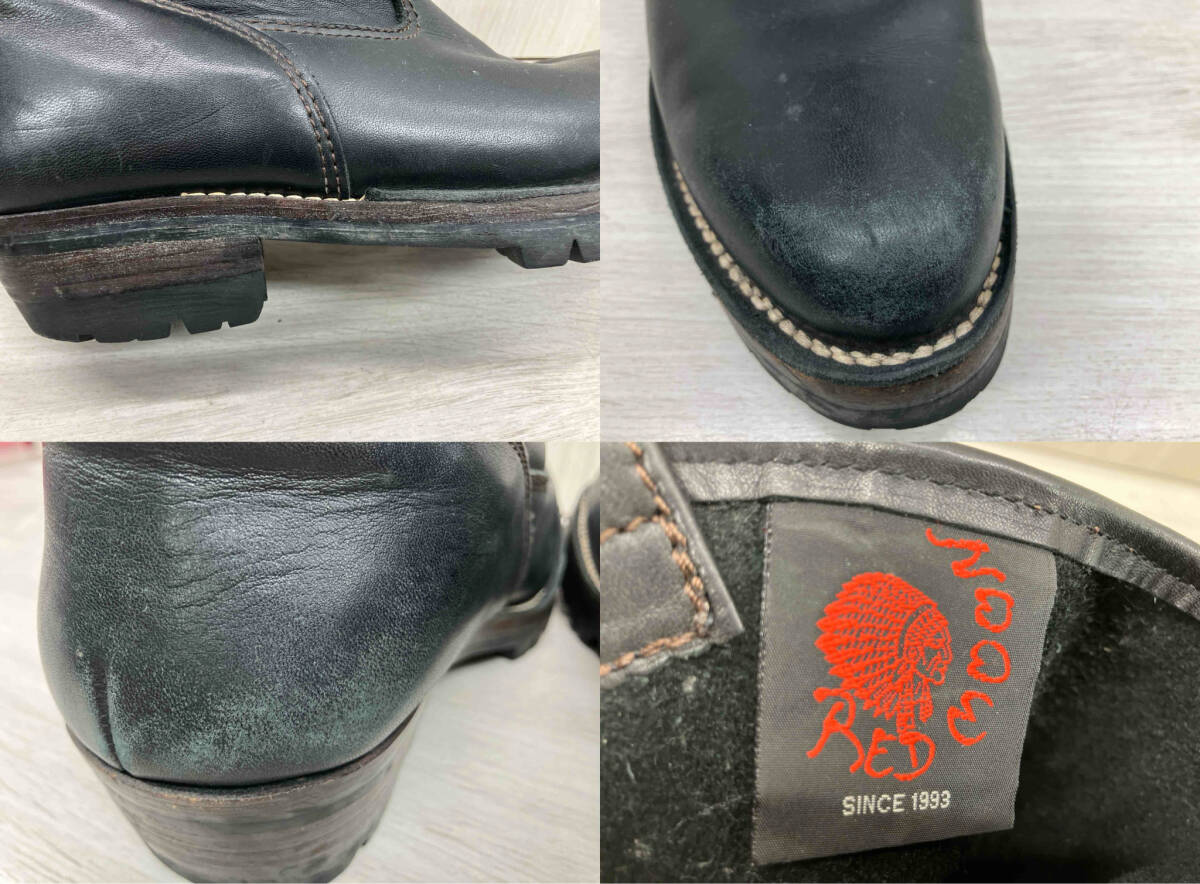 RED MOON/ペコスブーツ/表記サイズ27.5/ブラック 店舗受取可_画像7