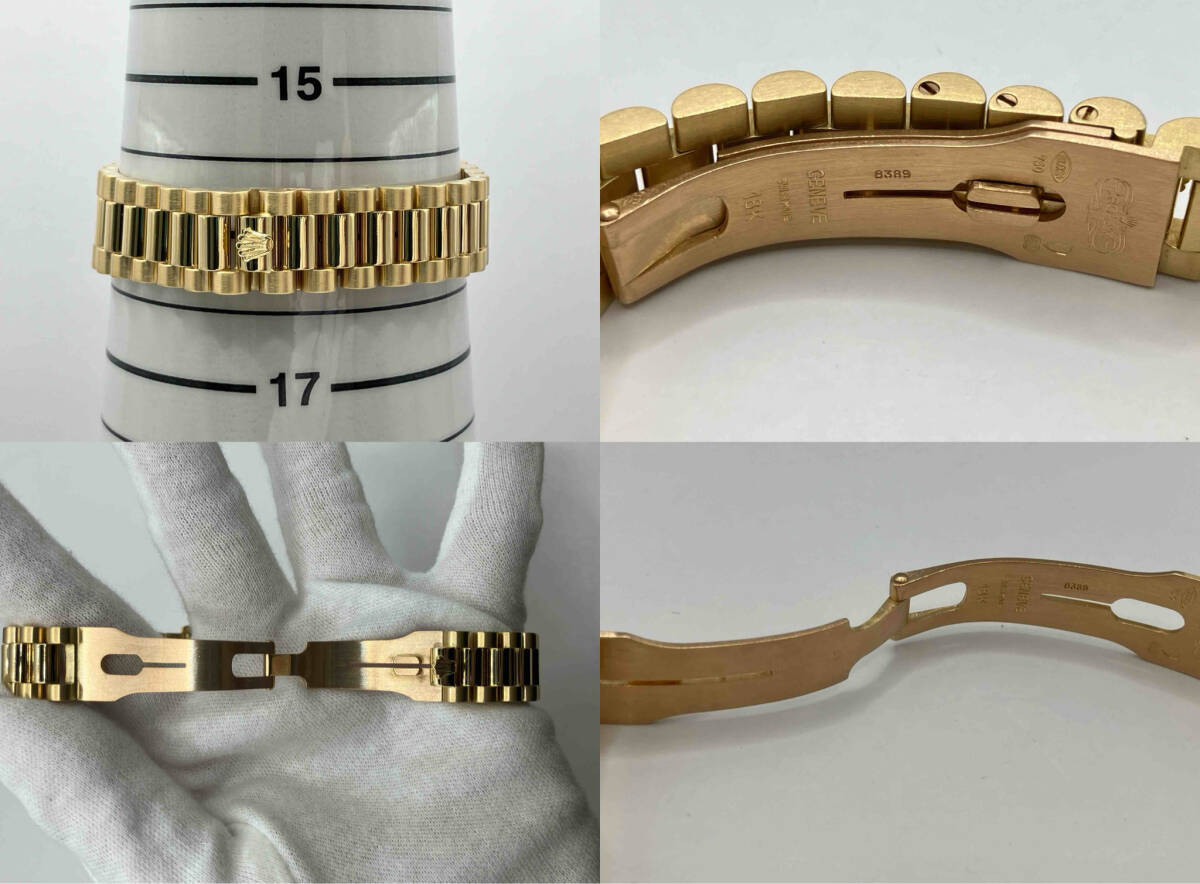 稼働品 OH済み ROLEX ロレックス 68278 デイトジャスト 18K 総重量約 98.6g 金無垢 自動巻き 腕時計 付属品付き_画像6