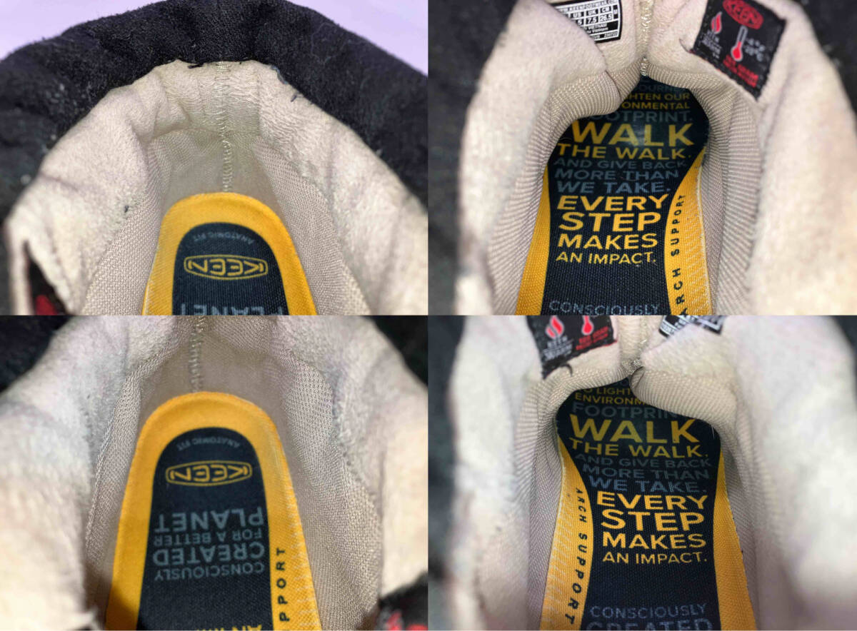 KEEN キーン　HOOD CLOG ショートブーツ　ブラック　26.5cm 230722_画像5