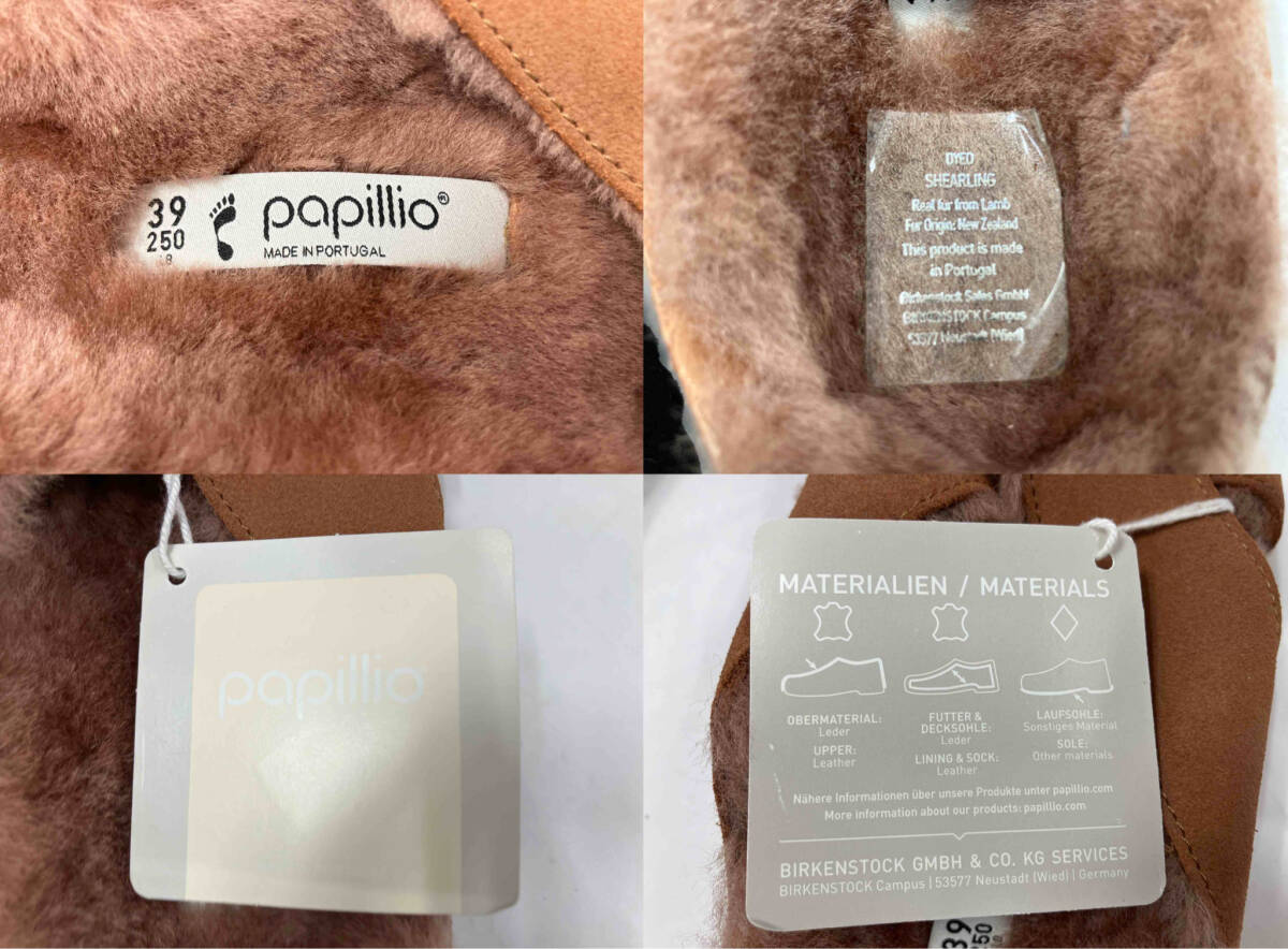 サンダル BIRKENSTOCK papillio コラ ブラウン サンダル_画像7