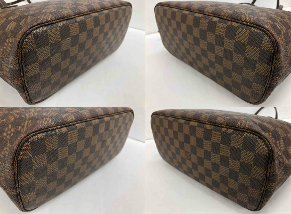  оценка документы LOUIS VUITTON Damier ebenneva- полный PM N51109 большая сумка ручная сумочка Brown женский Louis Vuitton MB5009