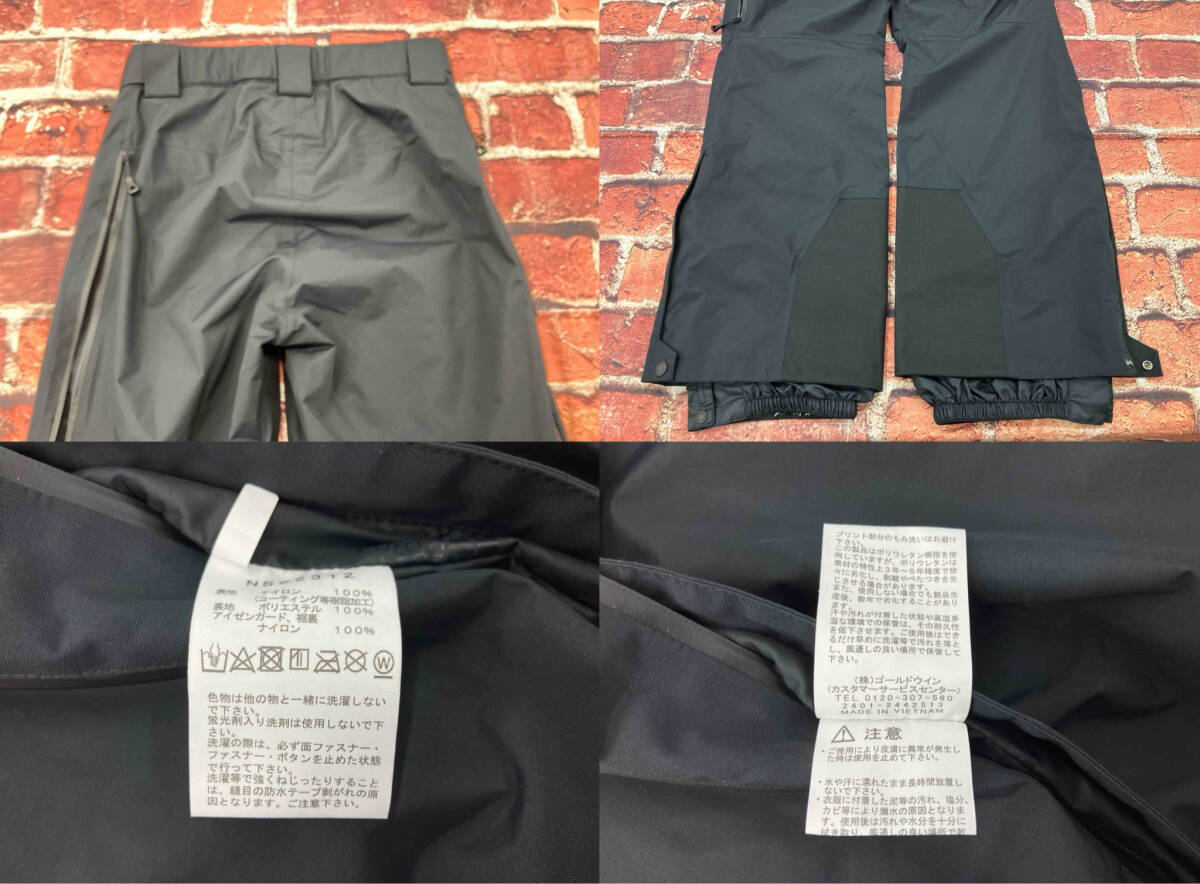 THE NORTH FACE/ザノースフェイス スキーウェア パンツ レディース M ブラック_画像3