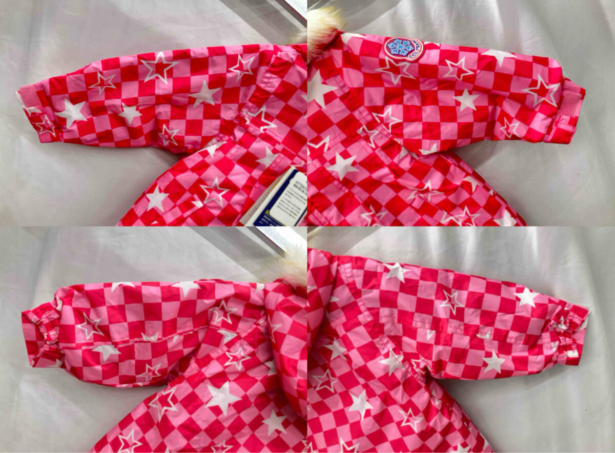 カロライン/スキーウェア上下/2263980/ピンク×グレー/サイズ90_画像4