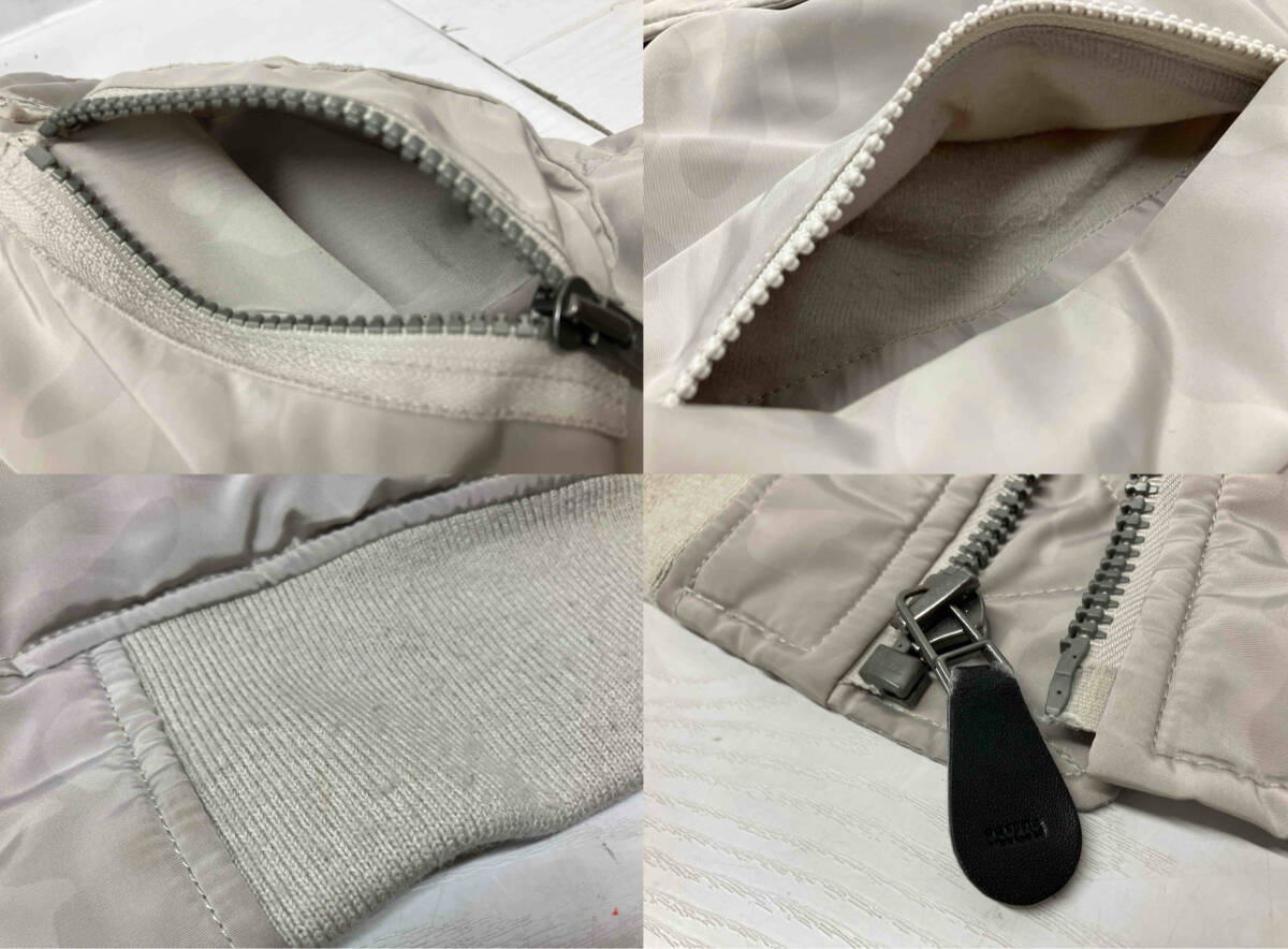 AVIREX アヴィレックス MA-1 ジャケット 6162157 カモフラプリント ブルゾン グレー サイズXL 通年_画像8