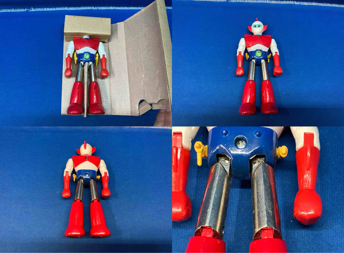 タカトク 合金 超合金　氷河戦士ガイスラッガー　シキ・ケン Zキャラクター ポピー バンダイ ロボット玩具 昭和レトロ ビンテージ_画像5