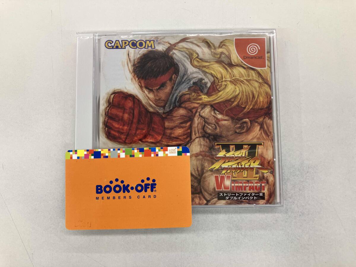 動作未確認。 ストリートファイターⅢ ダブルインパクト_画像1