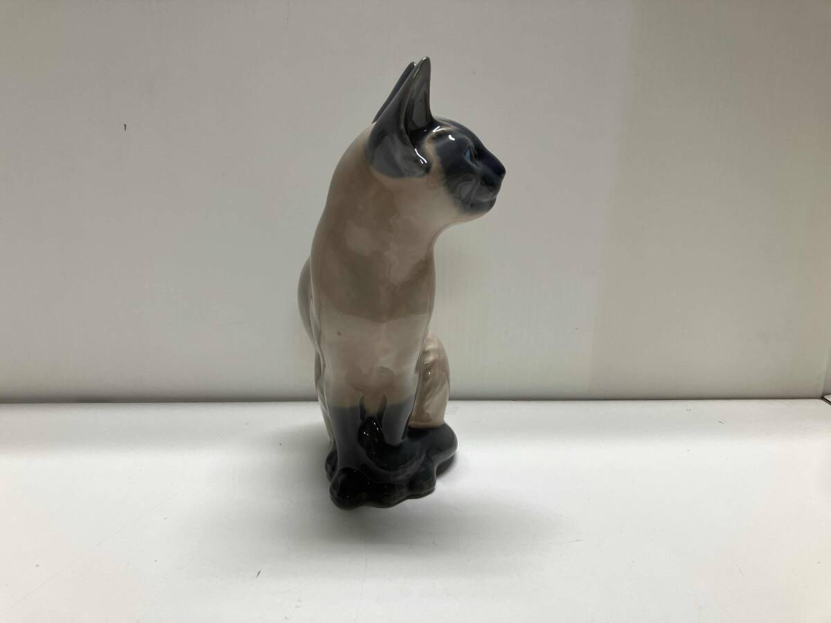 ROYAL COPENHAGEN シャム猫 フィギュリン 置物 陶器 箱なし ロイヤルコペンハーゲン_画像3