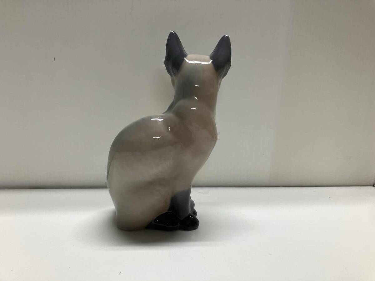 ROYAL COPENHAGEN シャム猫 フィギュリン 置物 陶器 箱なし ロイヤルコペンハーゲン_画像2