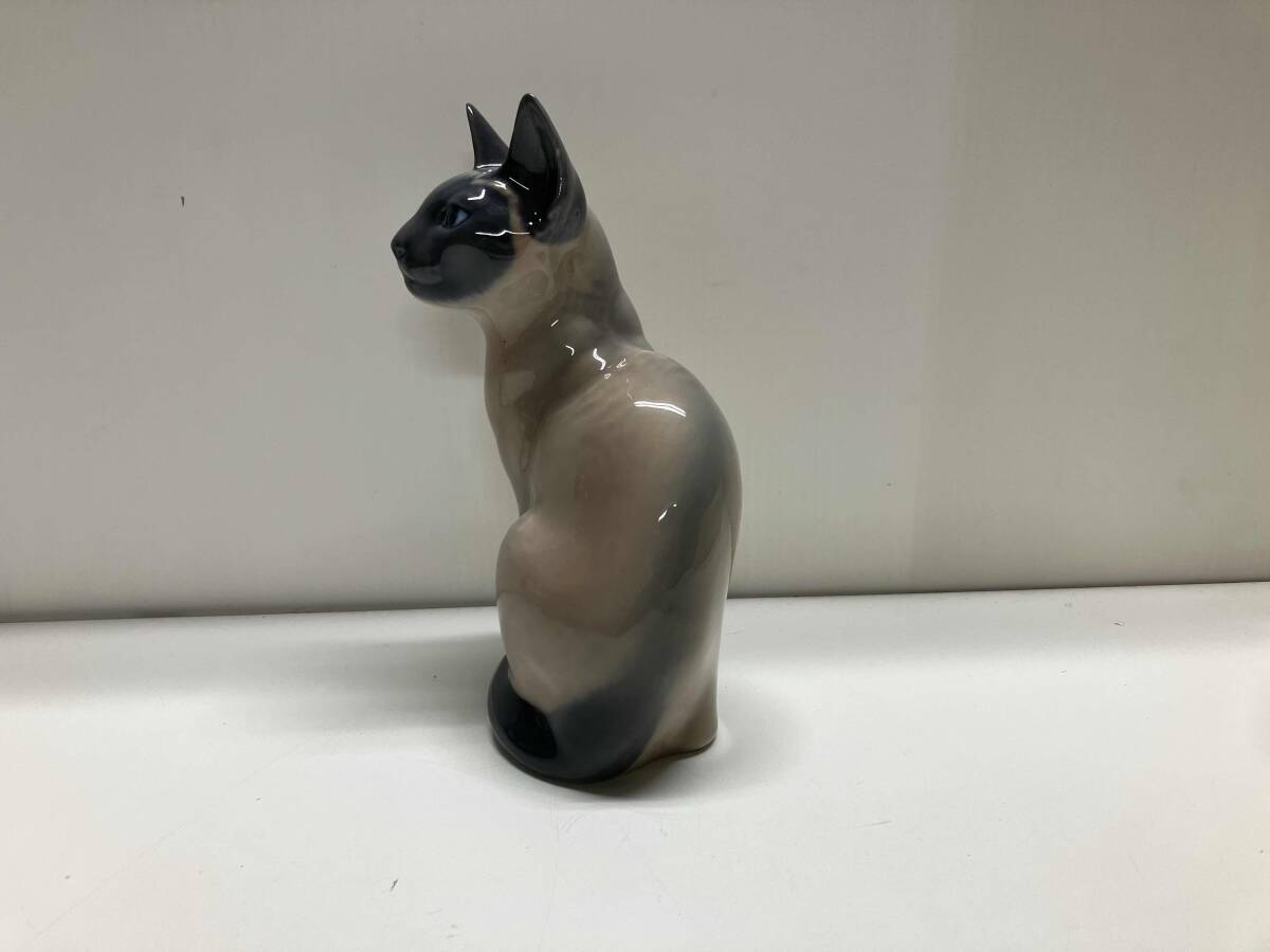 ROYAL COPENHAGEN シャム猫 フィギュリン 置物 陶器 箱なし ロイヤルコペンハーゲン_画像4