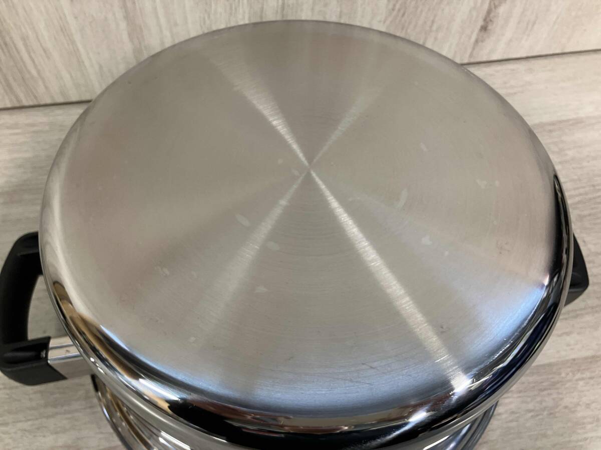 [ не использовался товар ]Vita Craftbita craft кастрюля с двумя ручками 24cm 5.7L прямой огонь IH соответствует кухня без коробки .