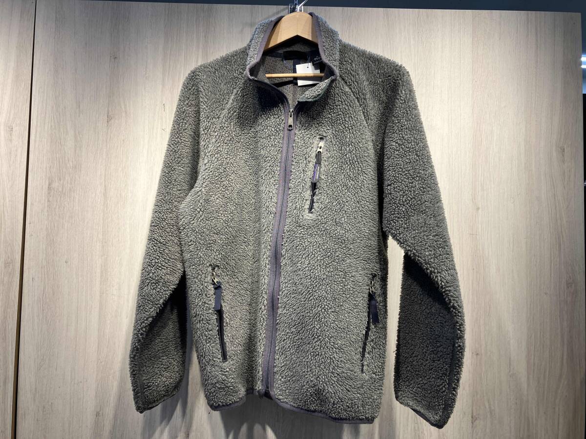 グレー Patagonia フリース　MADE IN USA 23022 古着　90s Mサイズ_画像1