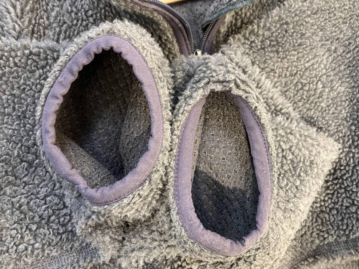 グレー Patagonia フリース　MADE IN USA 23022 古着　90s Mサイズ_画像4