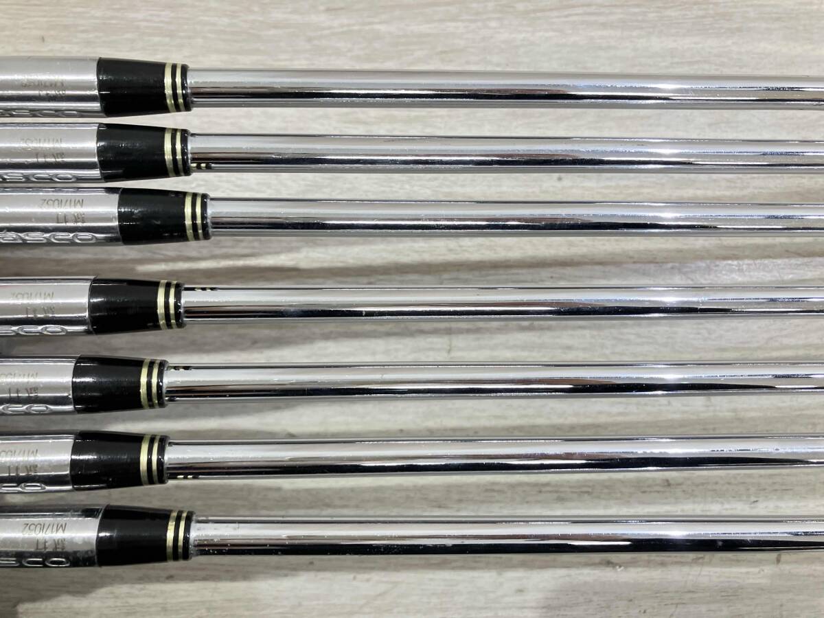 Kasco キャスコ DNA 301 PRECISION Super Lite FLEX-R #4,5,6,7,8,9,P ７本アイアンセット_画像6