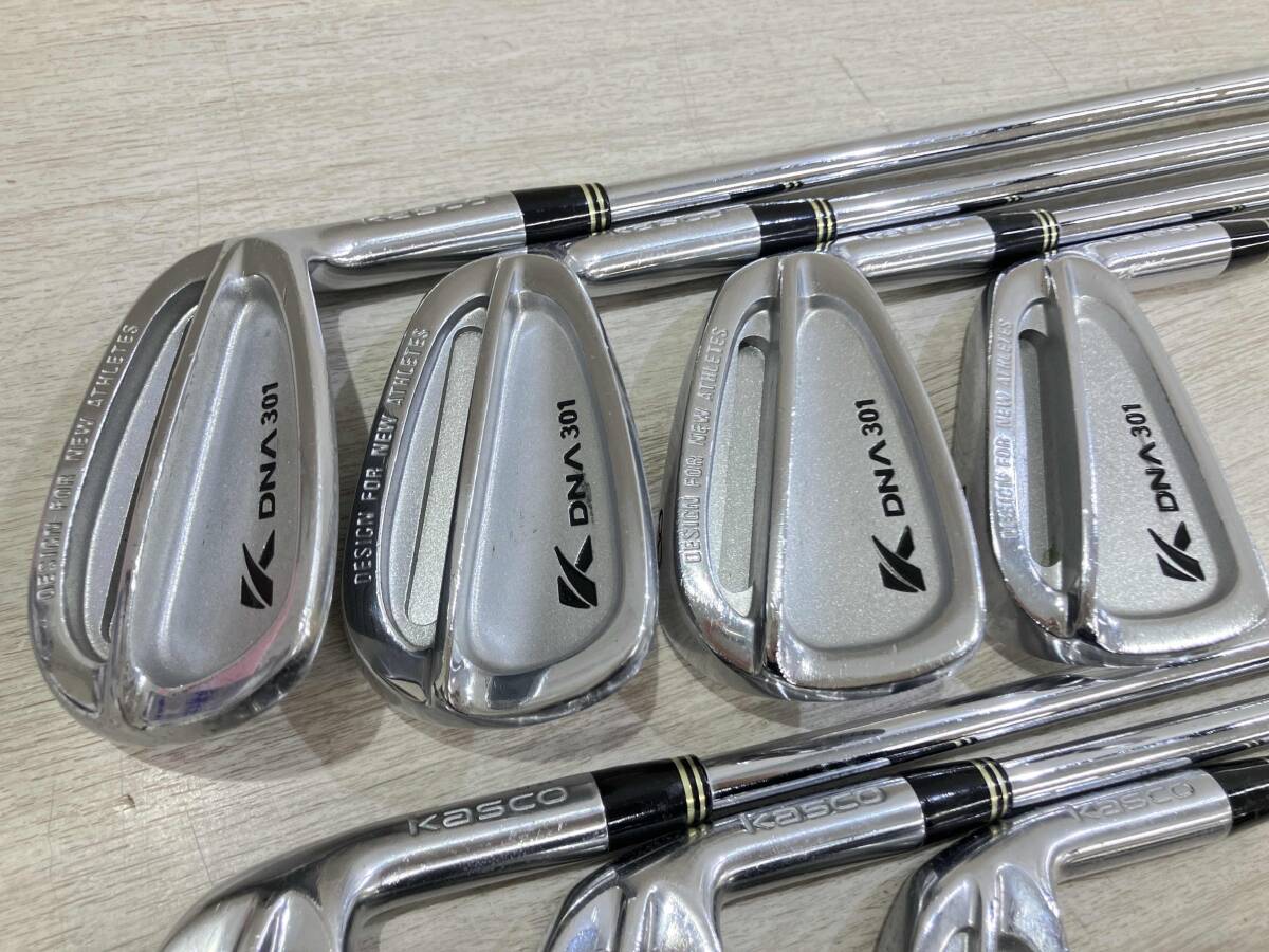 Kasco キャスコ DNA 301 PRECISION Super Lite FLEX-R #4,5,6,7,8,9,P ７本アイアンセット_画像3