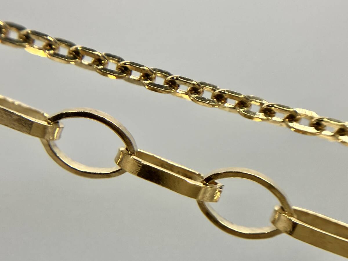 スタージュエリー STAR JEWELRY ブレスレット 17cm 2.7g 幅0.4cm 小豆チェーン カニカン_画像8
