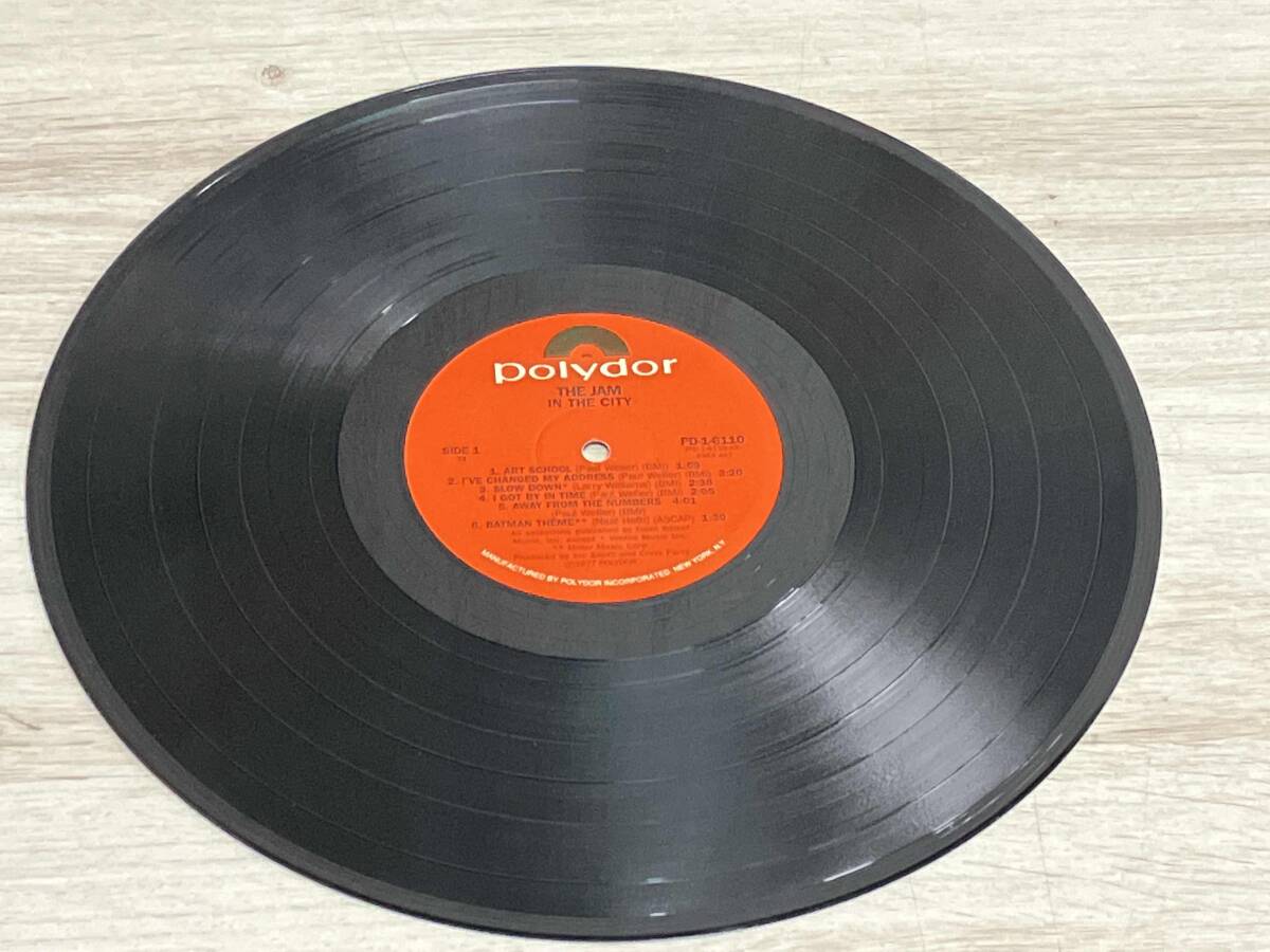 The Jam【LP盤】IN THE CITY_画像5