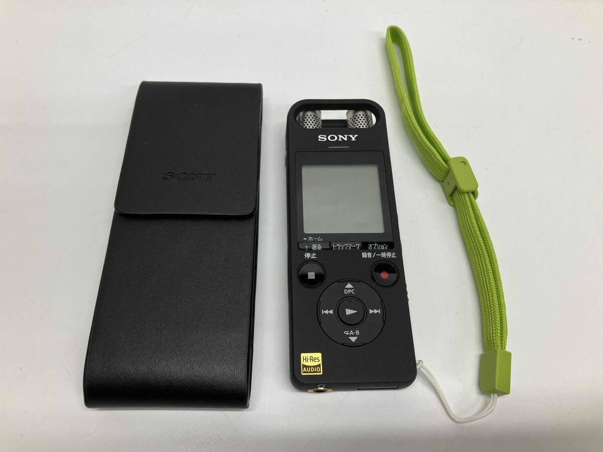  Sony ICD-SX2000BC [ linear PCM соответствует IC магнитофон в высоком разрешени источник звука соответствует 16GB черный ] диктофон 