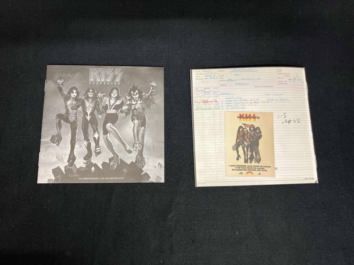 帯あり 紙ジャケ KISS CD 地獄の軍団 -45周年記念デラックス・エディション-(生産限定盤)(2SHM-CD)_画像3