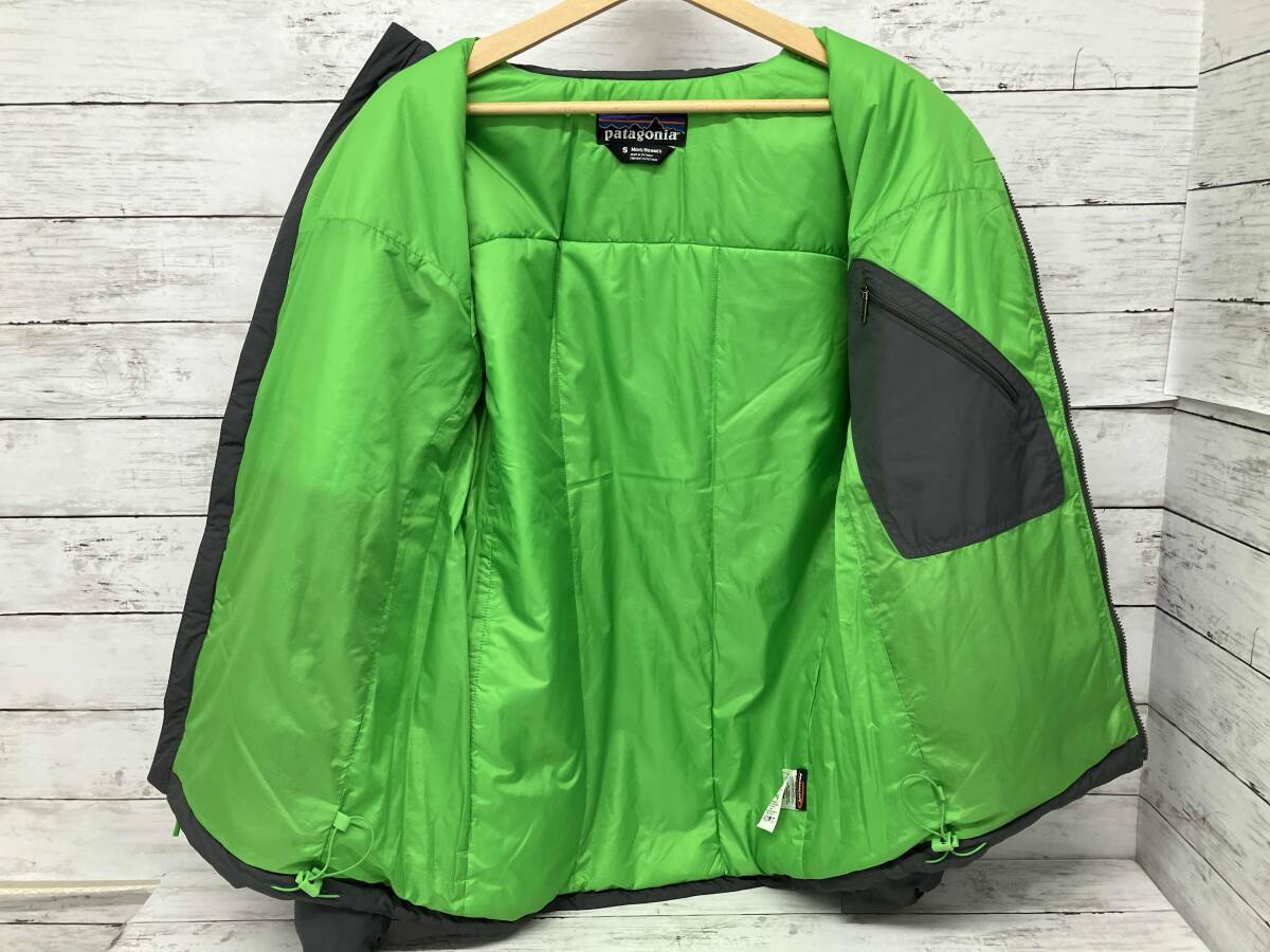 Patagonia／中綿ジャケット／83907／グレー／グリーン／Sサイズ_画像3