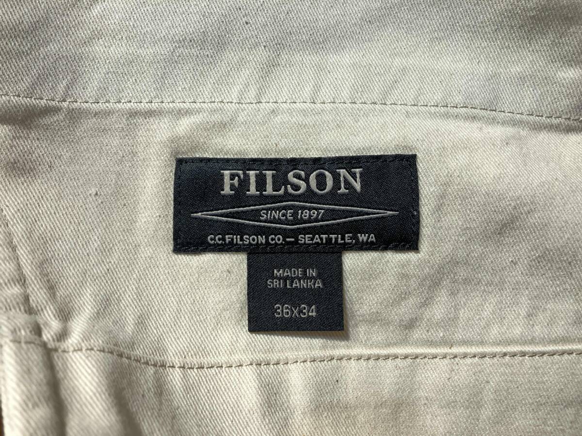FILSON TIN 5 POCKET PANTS ロングパンツ ブラウン サイズ38×34 フィルソン 店舗受取可_画像4