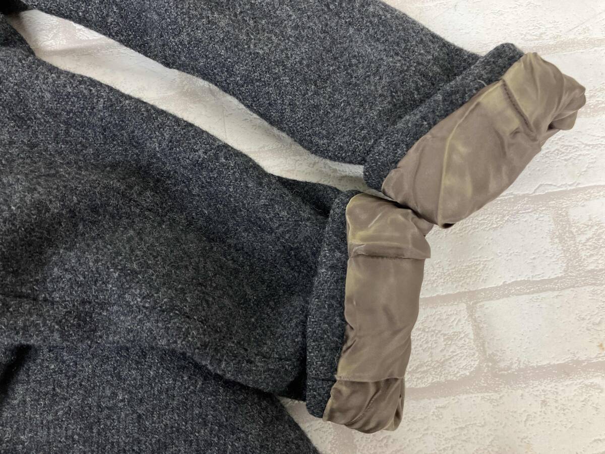 kolor 13WCM-C12118S カラー チェスターコート グレー ウール メンズ サイズ 2 日本製_画像5