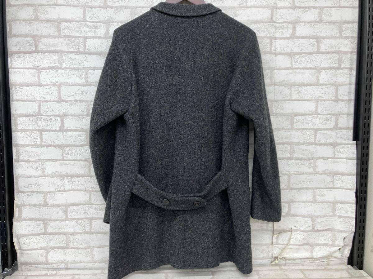 kolor 13WCM-C12118S カラー チェスターコート グレー ウール メンズ サイズ 2 日本製_画像2