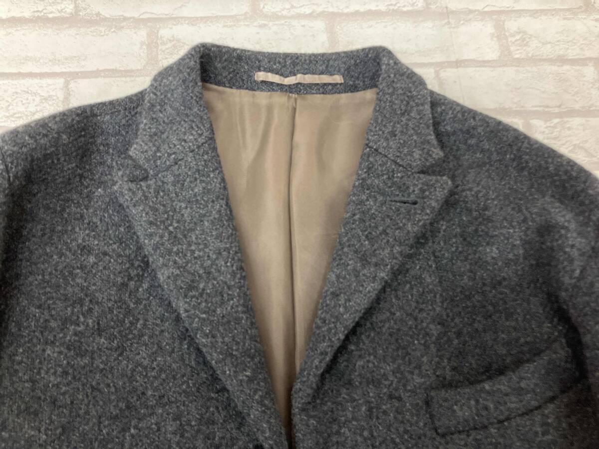 kolor 13WCM-C12118S カラー チェスターコート グレー ウール メンズ サイズ 2 日本製_画像4