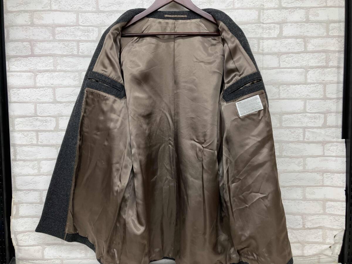 kolor 13WCM-C12118S カラー チェスターコート グレー ウール メンズ サイズ 2 日本製_画像3
