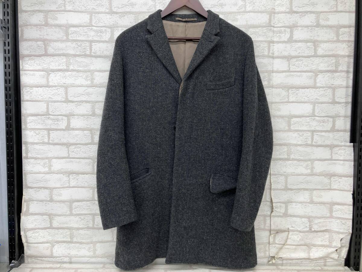 kolor 13WCM-C12118S カラー チェスターコート グレー ウール メンズ サイズ 2 日本製_画像1