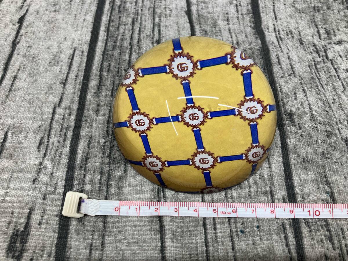 GUCCI グッチ ペーパーウエイト イエロー_画像5