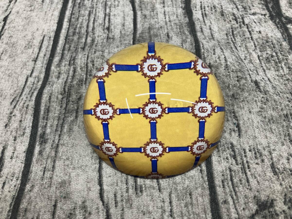 GUCCI グッチ ペーパーウエイト イエロー_画像1