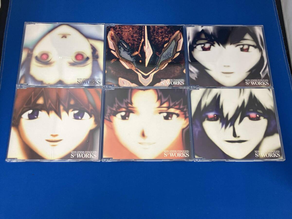 [ буклет отсутствует ]NEON GENESIS EVANGELION S2 WORKS Music by Shiro SAGISU 7 листов комплект CD