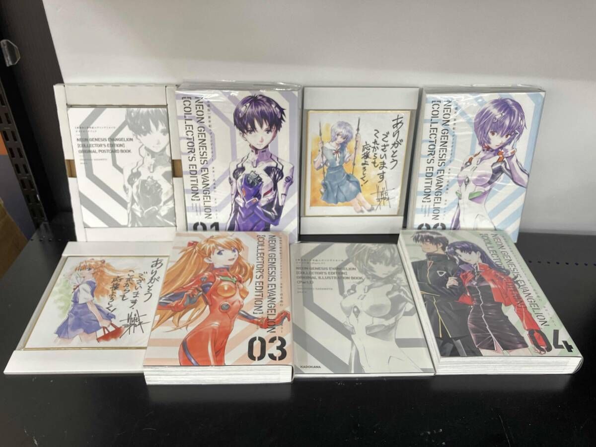 Neon Genesis Evangelion коллекционное издание весь дополнительный подарок