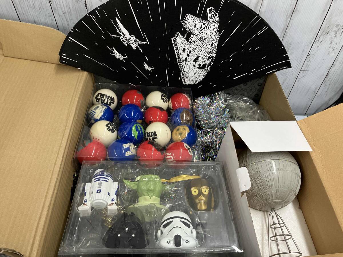 STARWARS スター・ウォーズ クリスマスツリー 音楽付きLEDライト動作不良 その他動作確認済み_画像2