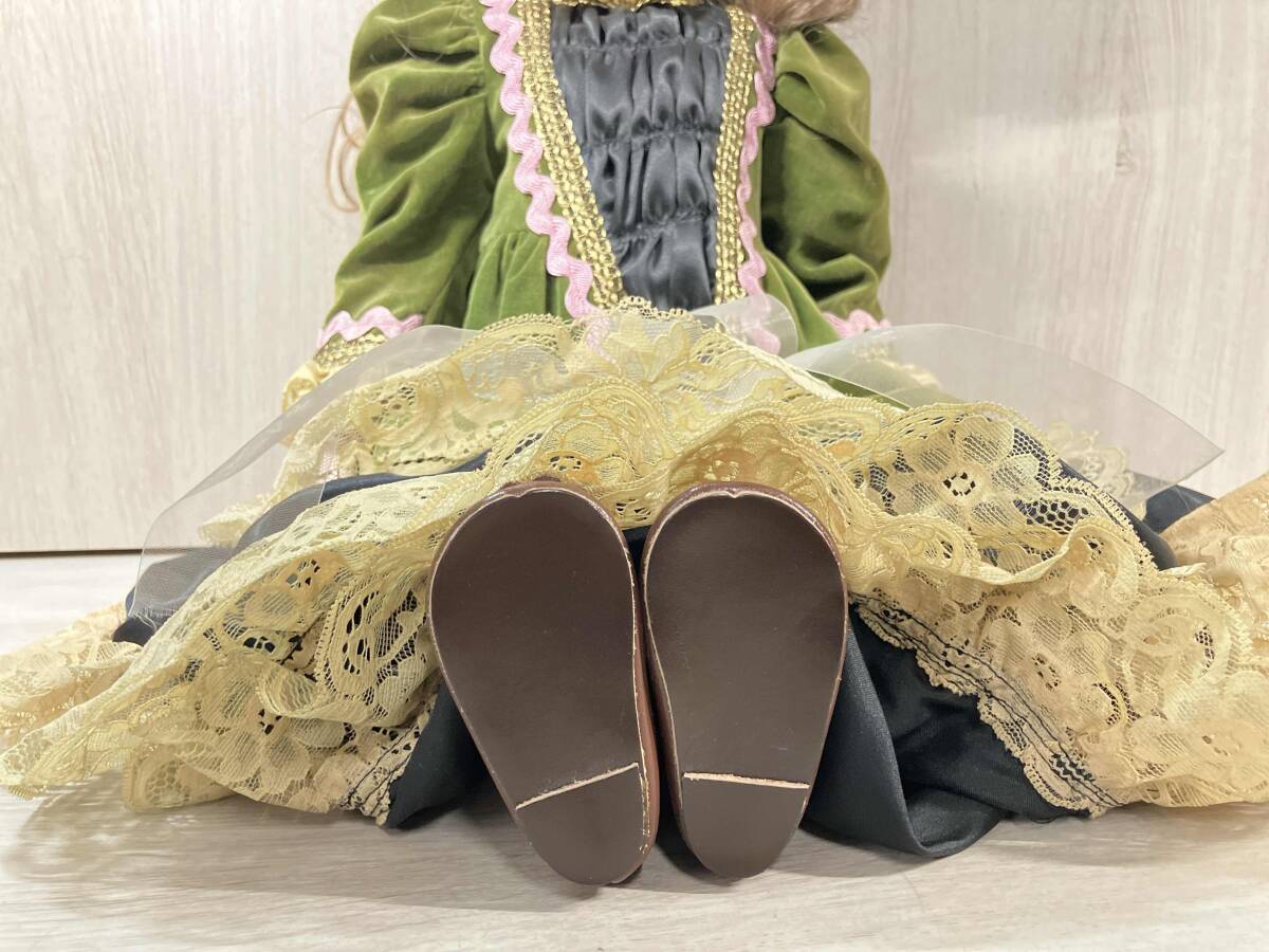 【靴に難あり】 ビスクドール アンティークドール 全高約57cm_画像3