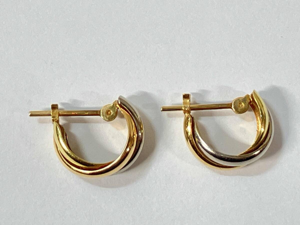 K18ゴールド 総重量約1.2g ピアス_画像6