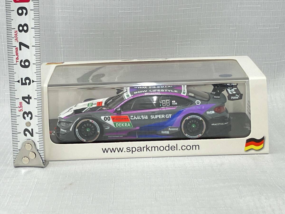 Spark model 1/43 BMW M4 DTM No.00 Super GT x DTM DreamRace Fuji 2019 Kamui Kobayashi_画像6