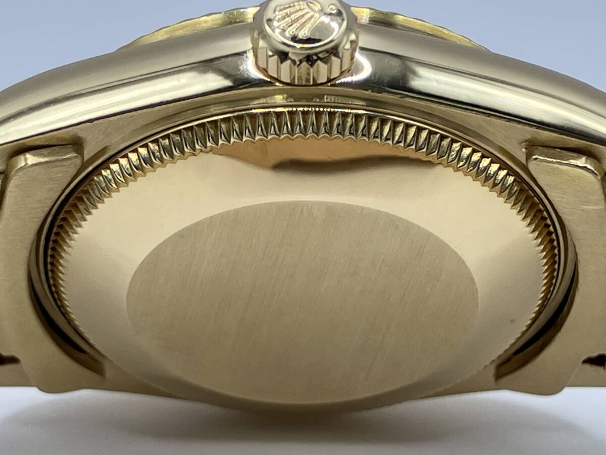 稼働品 OH済み ROLEX ロレックス 68278 デイトジャスト 18K 総重量約 98.6g 金無垢 自動巻き 腕時計 付属品付き_画像5
