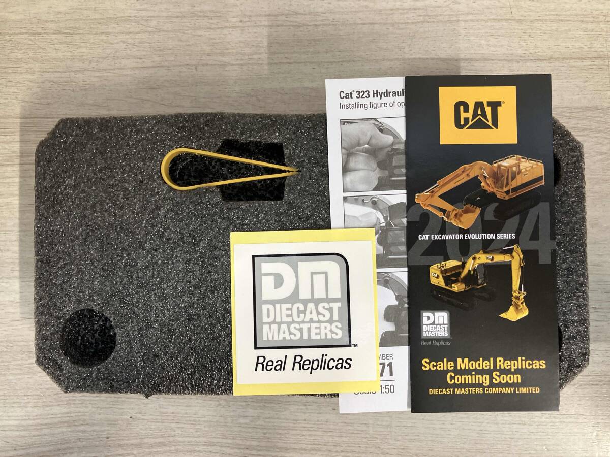 CAT 85571 油圧ショベル 次世代モデル 1/50 323 HYDRAULIC EXCAVATOR-NEXT GENERATION_画像7