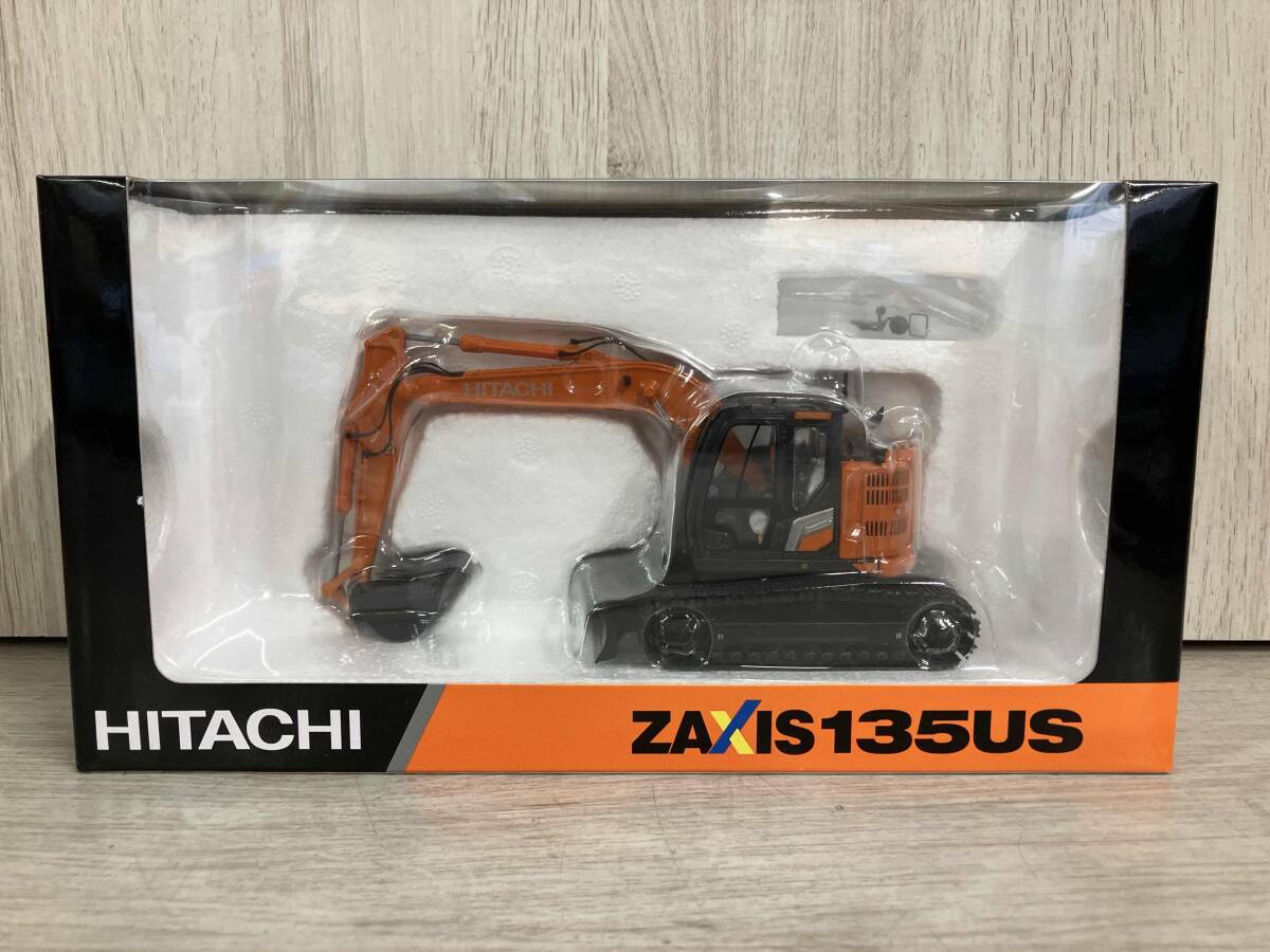 HITACHI ZAXIS135US 油圧ショベル 1/50 HYDRAULIC EXCAVATOR 日立建機_画像1